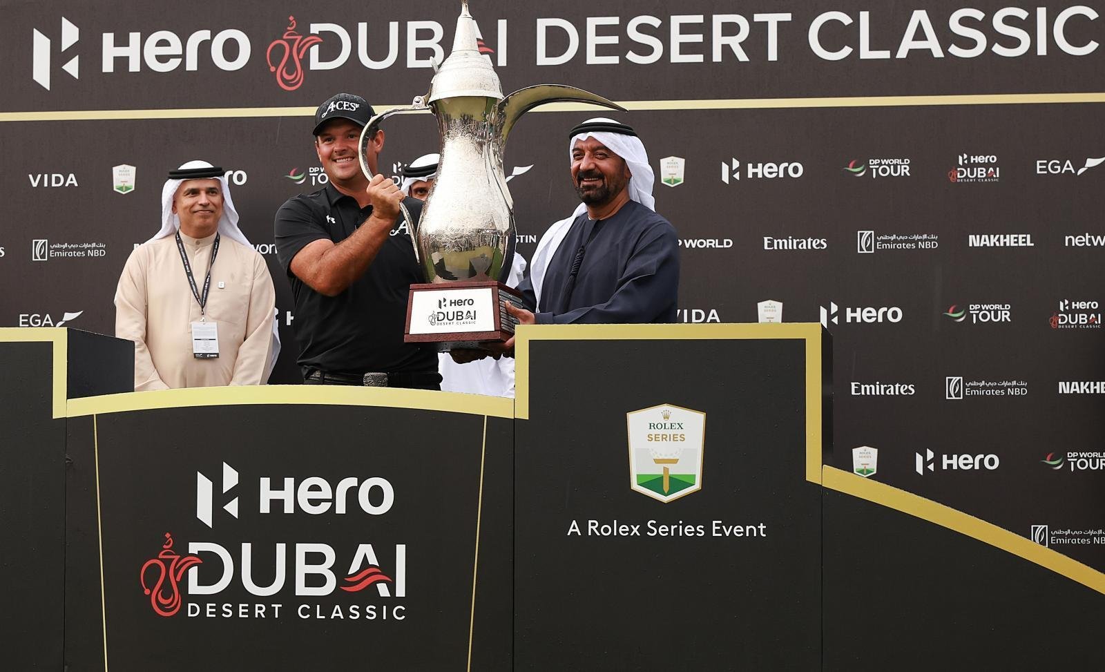Patrick Reed Wins by Four Shots at Hero Dubai Desert Classic 2026