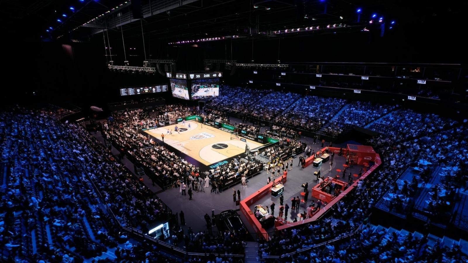 Dubai Basketball Defeats Real Madrid at Home + and the Arena Is Half the Reason Why