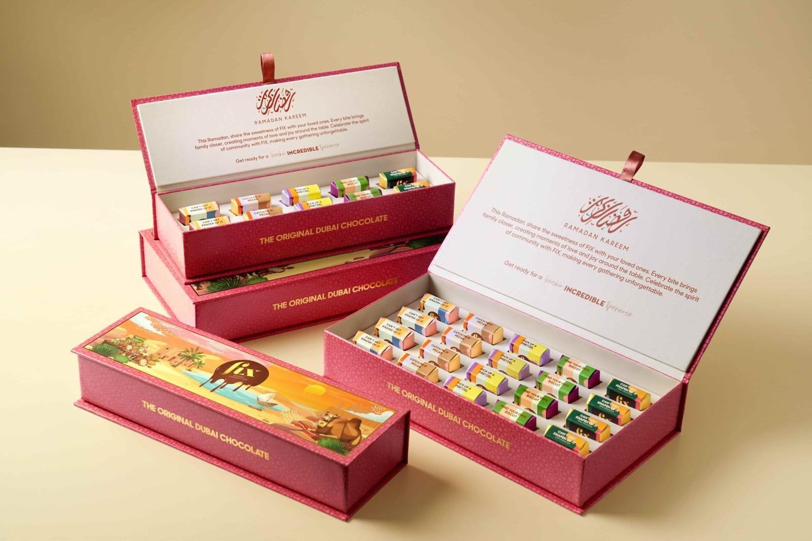FIX presents its Ramadan collection + a white?chocolate knafeh debut