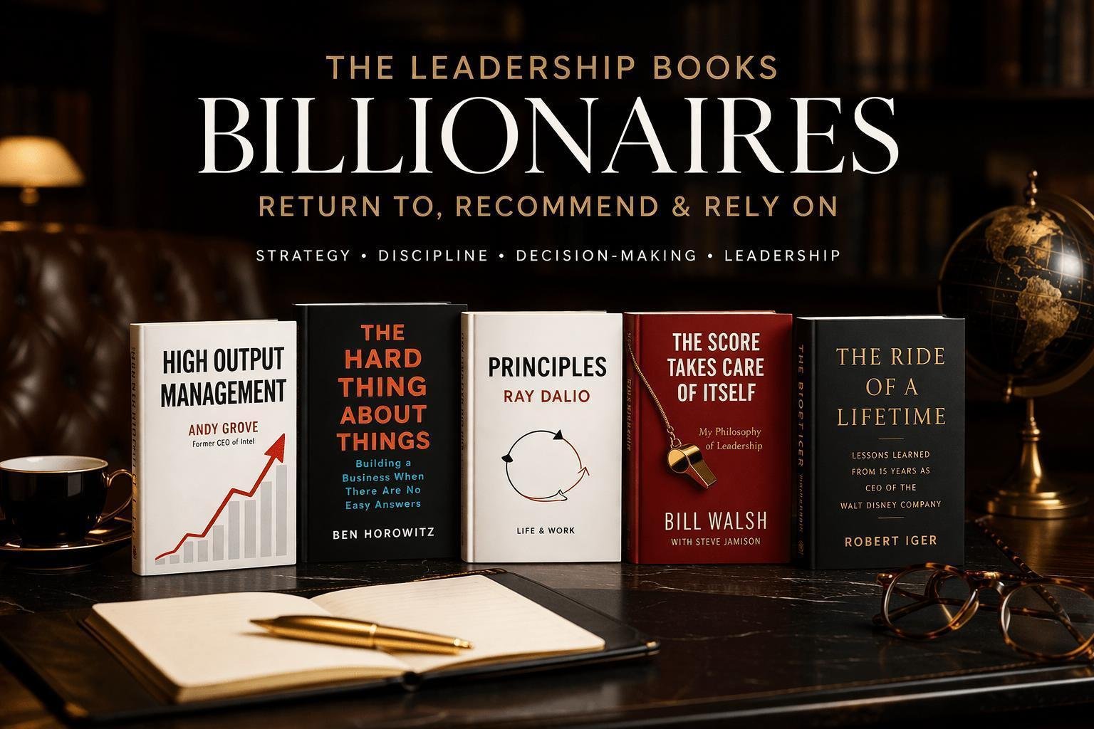The Reading Room: The Leadership Books Billionaires Return To